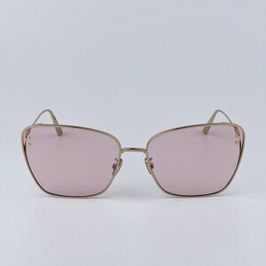 Dior MISSDIOR B2U CD40095U 10Y Women BRAND NEW Sunglasses Gold Pink Butterfly